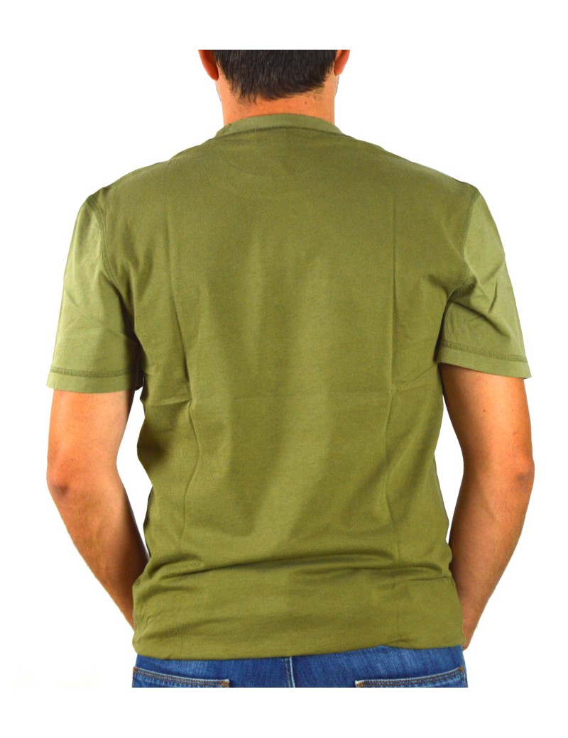T Shirt Uomo Manica Corta Slim Fit T-Shirt Cotone Girocollo
