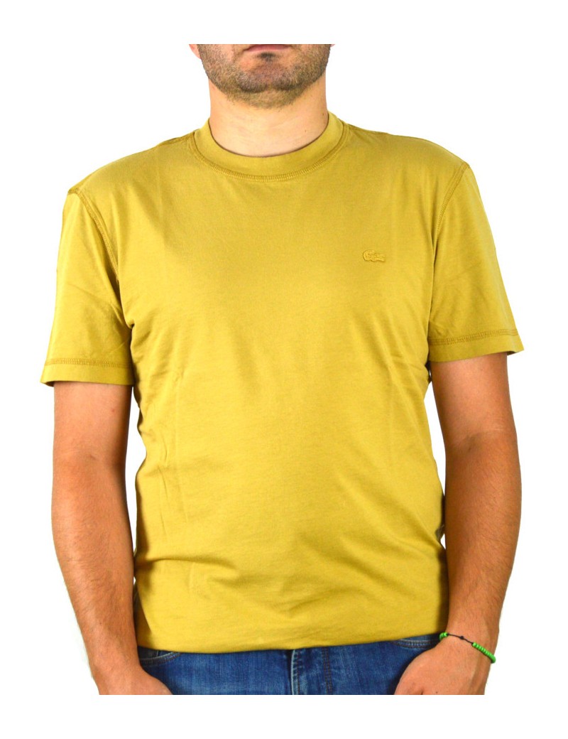 T-shirt Goodfellow & Co Uomo Oro - Manica Corta Con Tasca - Taglia Large