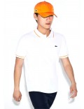 Lacoste polo uomo bianca coolmax dh9630