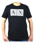 ARMANI EXCHANGE t-shirt uomo manica corta nero slim fit