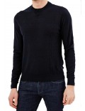 ARMANI EXCHANGE maglia uomo nera cotone girocollo