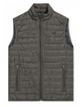 ARMANI JEANS gilet uomo piuma d'oca 100 grammi grigio