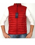 ARMANI JEANS gilet uomo piuma d'oca 100 grammi rosso