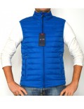 ARMANI JEANS gilet uomo piuma d'oca 100 grammi azzurro