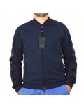 ARMANI EXCHANGE felpa uomo blu tuta 6ZZMAJ