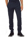 ARMANI EXCHANGE pantalone tuta uomo blu slim fit 6ZZP94