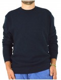 ARMANI EXCHANGE maglia uomo blu girocollo 6ZZM1F