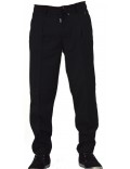 ARMANI EXCHANGE pantalone uomo nero elastico in vita 6ZZP30