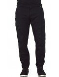 ARMANI EXCHANGE pantalone uomo nero elastico in vita 6ZZP14