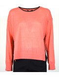 ARMANI EXCHANGE maglia donna rosa salmone 6ZYM2J