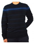 ARMANI EXCHANGE maglia uomo girocollo blu scuro 6ZZM1R