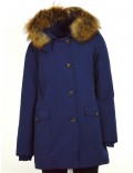 READ OUT piumino d'oca donna parka blu royal