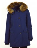 READ OUT piumino d'oca donna parka blu royal