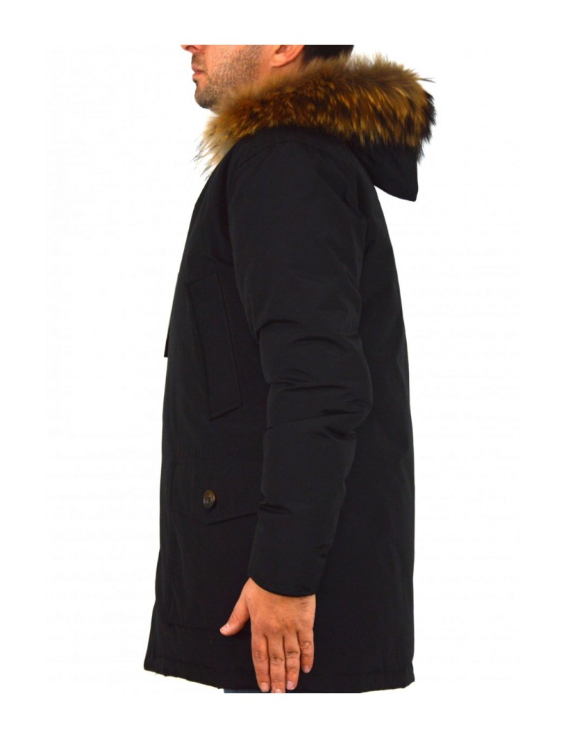 Felpa Da Uomo Verde Bottiglia In Lana E Cashmere Con Cappuccio E Tasche Sul Davanti - Carillo Moda | Abbigliamento Uomo E Donna, Scarpe E Accessori - Foto 2