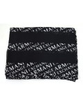 ARMANI EXCHANGE sciarpa pashmina donna nera 8ny401