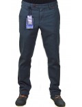 ATPCO pantaloni uomo colore blu micro fantasia tasca a filetto