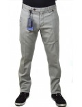ATPCO pantaloni uomo colore grigio microfantasia slim fit