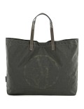 ARMANI JEANS borsa donna shopping richiudibile c522x grigio