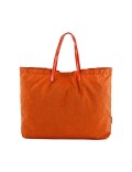 ARMANI JEANS borsa donna shopping richiudibile c522x arancione