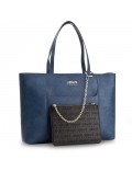 ARMANI JEANS borsa donna blu grande con pochette 922301