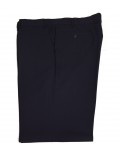 OFFICINA TESSILE pantalone uomo lana e cashmere drop 4 classico blu elegante lana invernale vita alta