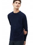 LACOSTE maglia uomo felpa girocollo blu cotone SH3298