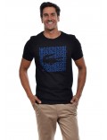 Lacoste t-shirt uomo nero girocollo th3382