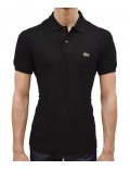 LACOSTE uomo polo manica corta slim fit nera ph4012