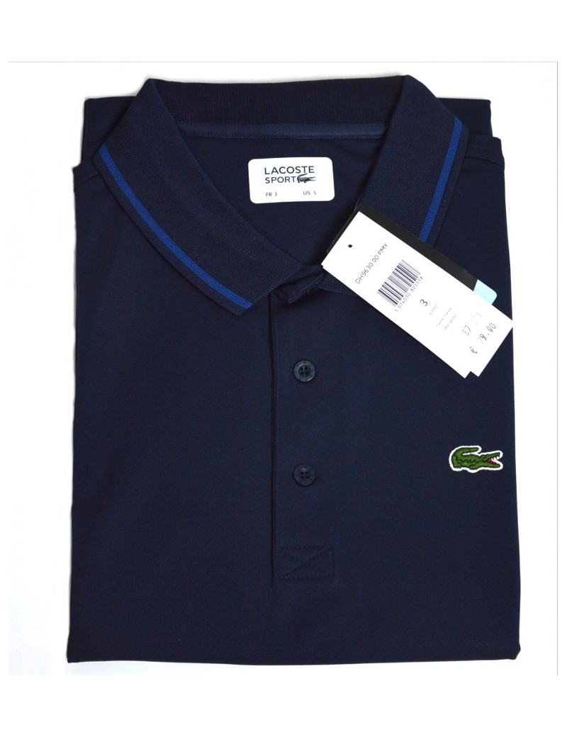 polo lacoste sport cotone elasticizzato stretch ideale per il tennis e il golf. tessuto traspirante mantiene il corpo asciutto