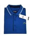 Lacoste polo uomo blu cobalto coolmax dh9630