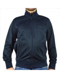 ARMANI EXCHANGE felpa uomo blu senza cappuccio 8nzm92