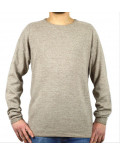 SELECTED HOMME maglia uomo manica lunga leggera cotone beige