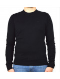 ARMANI EXCHANGE maglia uomo girocollo cotone cashmere nera 8NZM3E