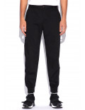 ARMANI EXCHANGE pantalone uomo nero con elastico in fondo leggero slim fit 3GZP42