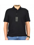 ARMANI EXCHANGE polo uomo nera manica corta colletto 3GZFAB