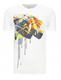 ARMANI EXCHANGE t-shirt uomo colore bianca manica corta 3GZTBW