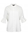 ARMANI EXCHANGE camicia donna bianca estiva manica corta 3GYC54