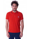 INVICTA polo uomo rossa manica corta slim fit 4452161