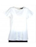 ARMANI EXCHANGE t-shirt donna blusa corta bianca estiva 3GYH11