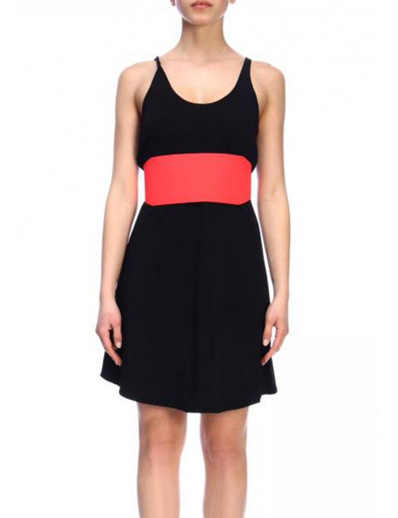 abito donna corto nero senza maniche estivo leggero elasticizzato abito donna corto nero senza maniche estivo leggero elasticizzato
