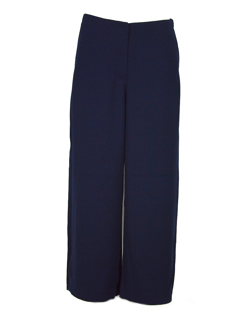 pantalone donna armani exchange blu largo in fondo saldi moda 6gyp04 pantalone donna armani exchange blu largo in fondo saldi moda 6gyp04