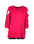 ARMANI EXCHANGE maglia donna fucsia manica lunga 6GYMAF