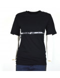 ARMANI EXCHANGE t-shirt manica corta nera 6GYTED