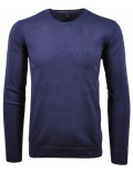 RAGMAN maglia uomo girocollo blu cotone e cashmere 742480