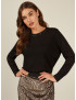 maglia donna nera elena mirò invernale taglie comode girocollo maglia donna nera elena mirò invernale taglie comode girocollo