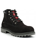 LEVI'S scarpe uomo scarponcino nero alto hodges