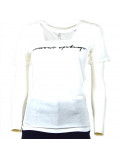 ARMANI EXCHANGE t-shirt donna manica corta bianca estiva 3HYMAA