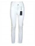 ARMANI EXCHANGE pantalone donna bianco elasticizzato cotone estivo 3HYJ10