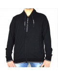 ARMANI EXCHANGE felpa uomo nera con cappuccio 8NZM82