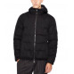 piumino d'oca invernale uomo armani exchange con cappuccio colore nero piumino d'oca invernale uomo armani exchange con cappuccio colore nero